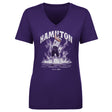 Kyle Hamilton Women's V-Neck T-Shirt | 500 LEVEL
