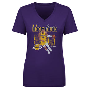 Rui Hachimura Women's V-Neck T-Shirt | 500 LEVEL