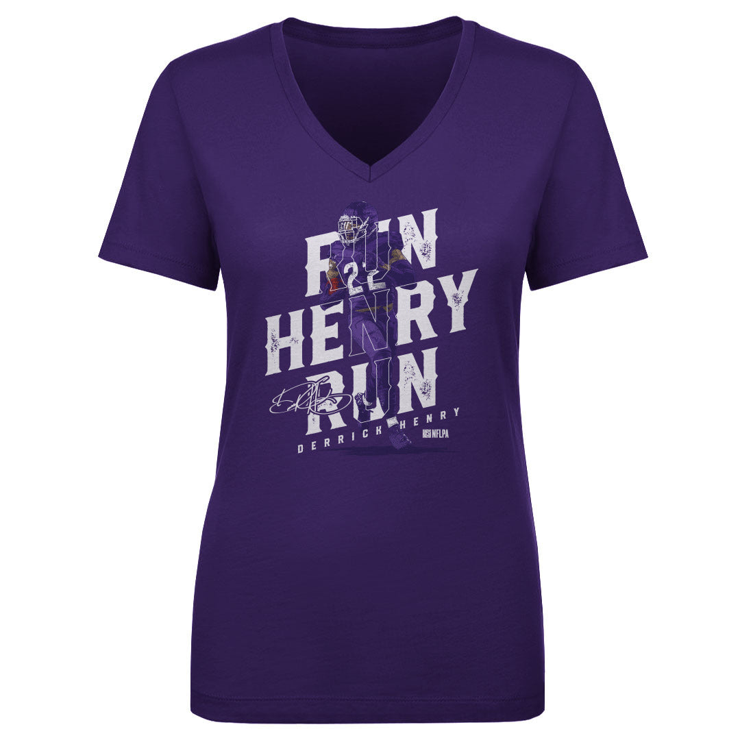 Derrick Henry Women's V-Neck T-Shirt | 500 LEVEL