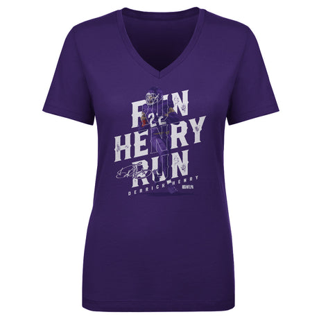 Derrick Henry Women's V-Neck T-Shirt | 500 LEVEL