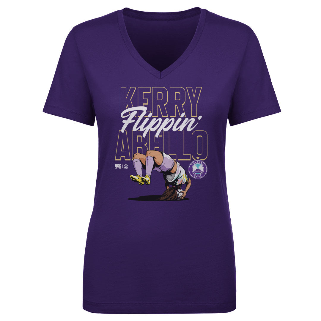 Kerry Abello Women's V-Neck T-Shirt | 500 LEVEL