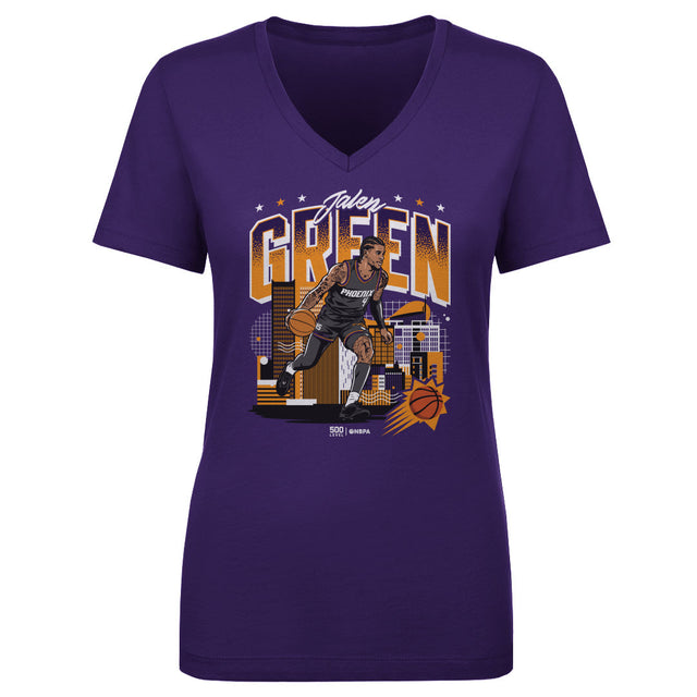 Jalen Green Women's V-Neck T-Shirt | 500 LEVEL