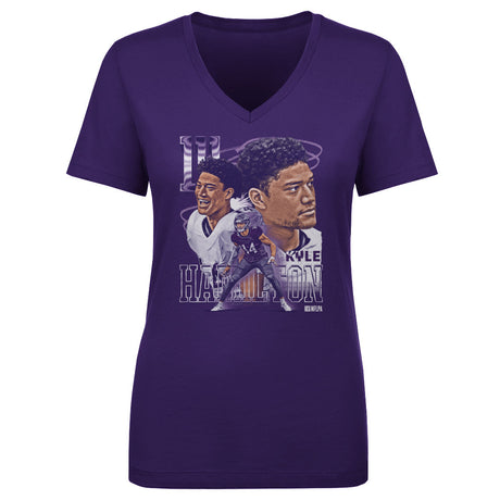 Kyle Hamilton Women's V-Neck T-Shirt | 500 LEVEL