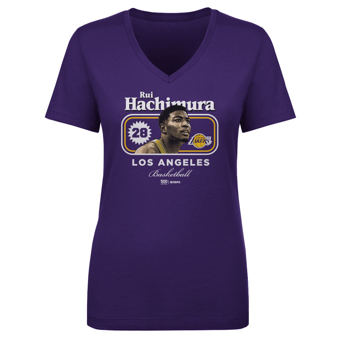 Rui Hachimura Women's V-Neck T-Shirt | 500 LEVEL