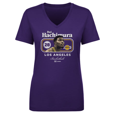 Rui Hachimura Women's V-Neck T-Shirt | 500 LEVEL