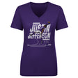 Justin Jefferson Women's V-Neck T-Shirt | 500 LEVEL