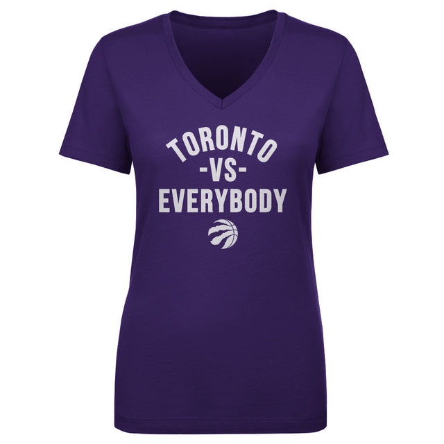 Toronto Raptors Women's V-Neck T-Shirt | 500 LEVEL