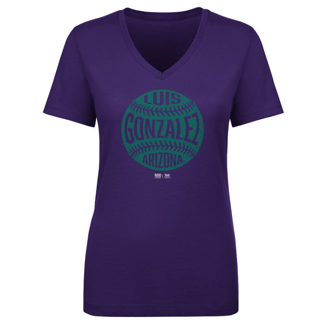 Luis Gonzalez Women's V-Neck T-Shirt | 500 LEVEL