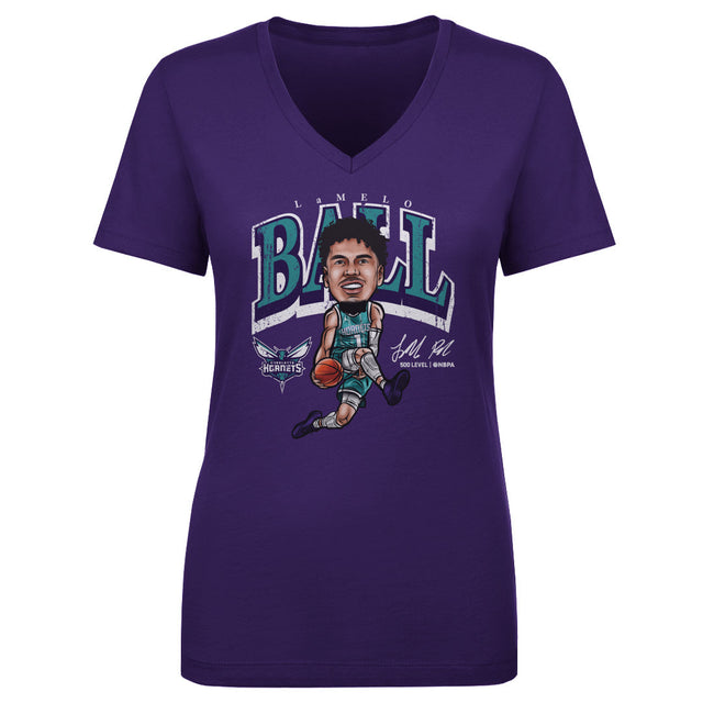 LaMelo Ball Women's V-Neck T-Shirt | 500 LEVEL