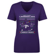 Lamar Jackson Women's V-Neck T-Shirt | 500 LEVEL