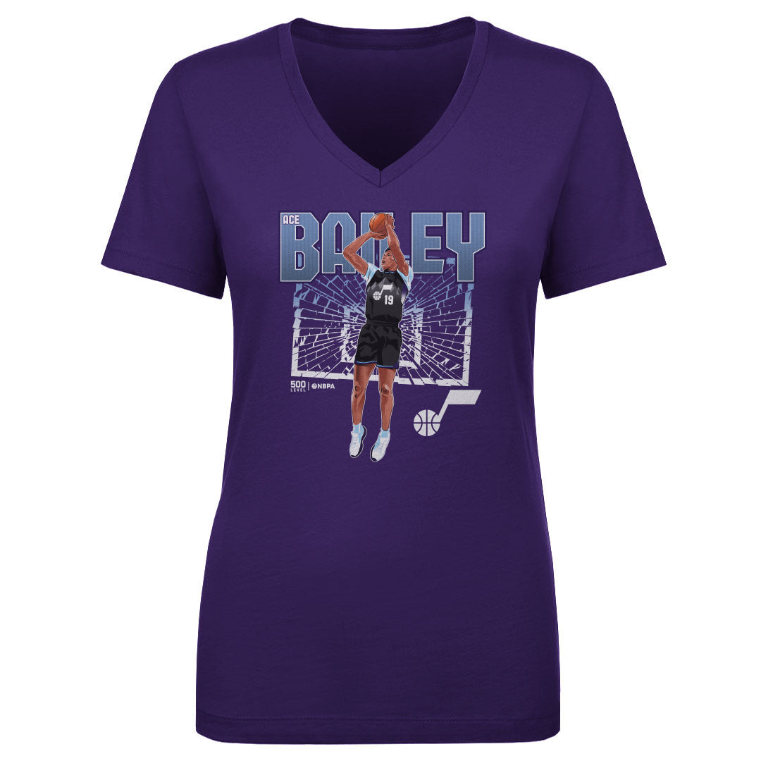 Ace Bailey Women's V-Neck T-Shirt | 500 LEVEL