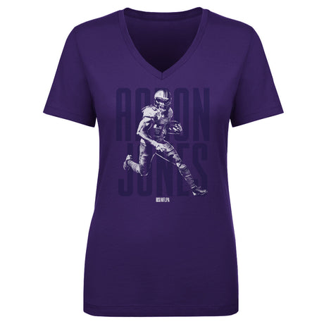 Aaron Jones Women's V-Neck T-Shirt | 500 LEVEL