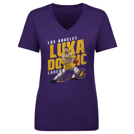 Luka Doncic Women's V-Neck T-Shirt | 500 LEVEL