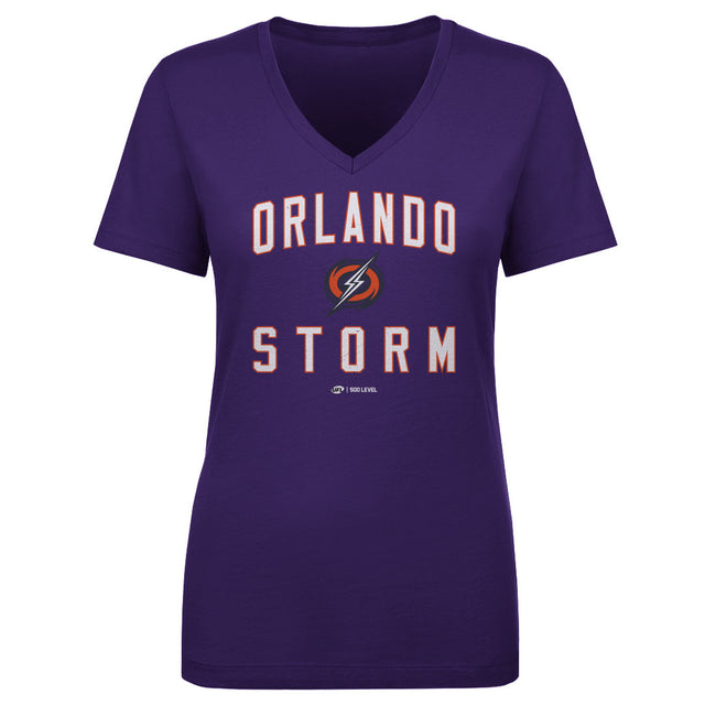 Orlando Storm Women's V-Neck T-Shirt | 500 LEVEL