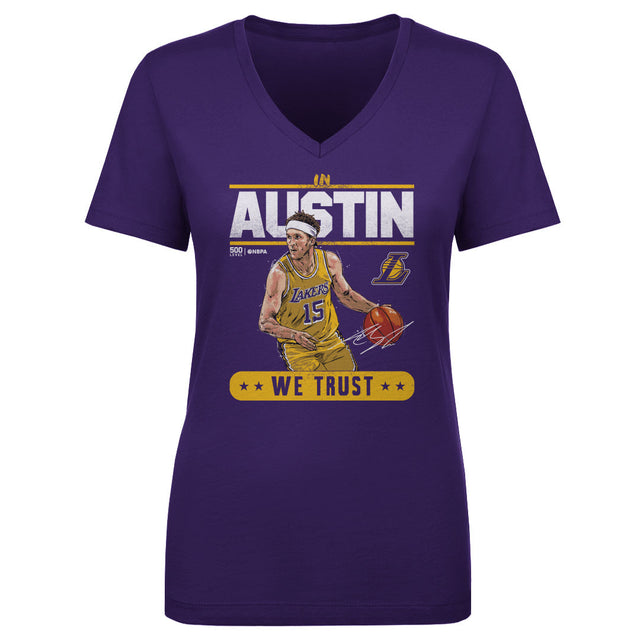 Austin Reaves Women's V-Neck T-Shirt | 500 LEVEL