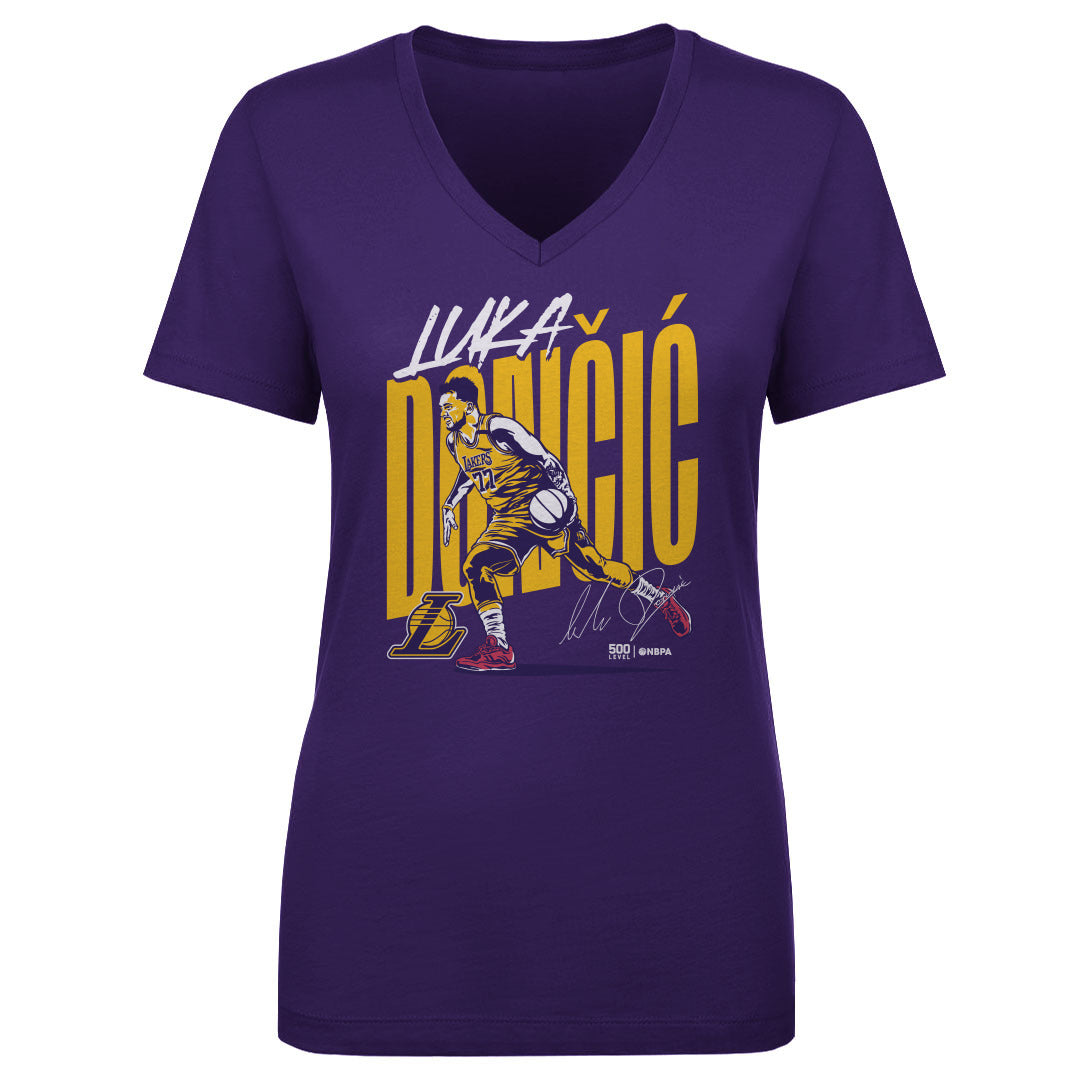 Luka Doncic Women's V-Neck T-Shirt | 500 LEVEL
