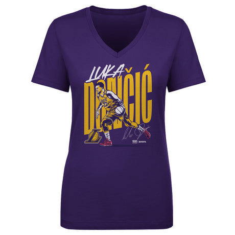 Luka Doncic Women's V-Neck T-Shirt | 500 LEVEL