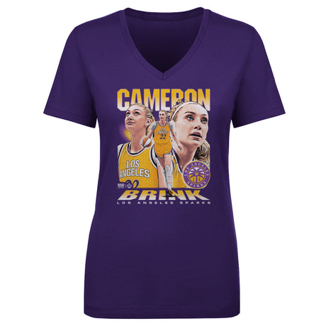 Cameron Brink Women's V-Neck T-Shirt | 500 LEVEL