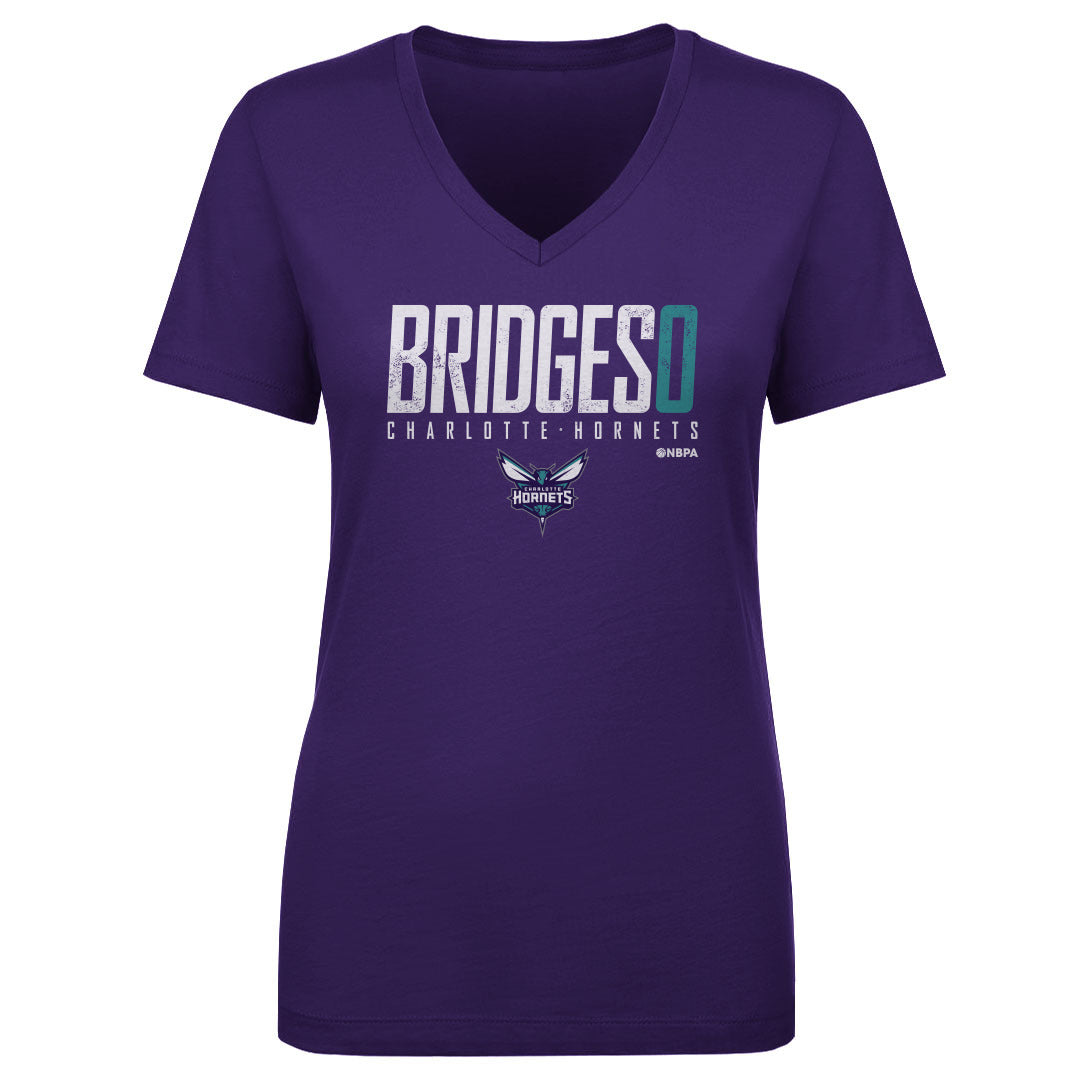Miles Bridges Women's V-Neck T-Shirt | 500 LEVEL