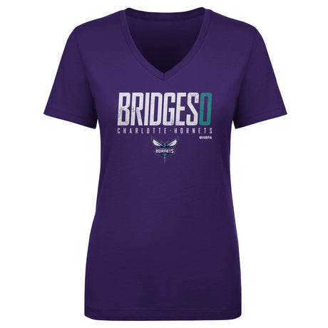 Miles Bridges Women's V-Neck T-Shirt | 500 LEVEL