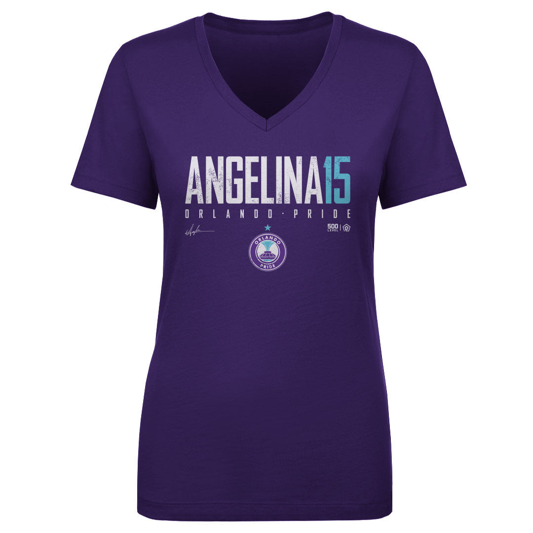 Angelina Women's V-Neck T-Shirt | 500 LEVEL