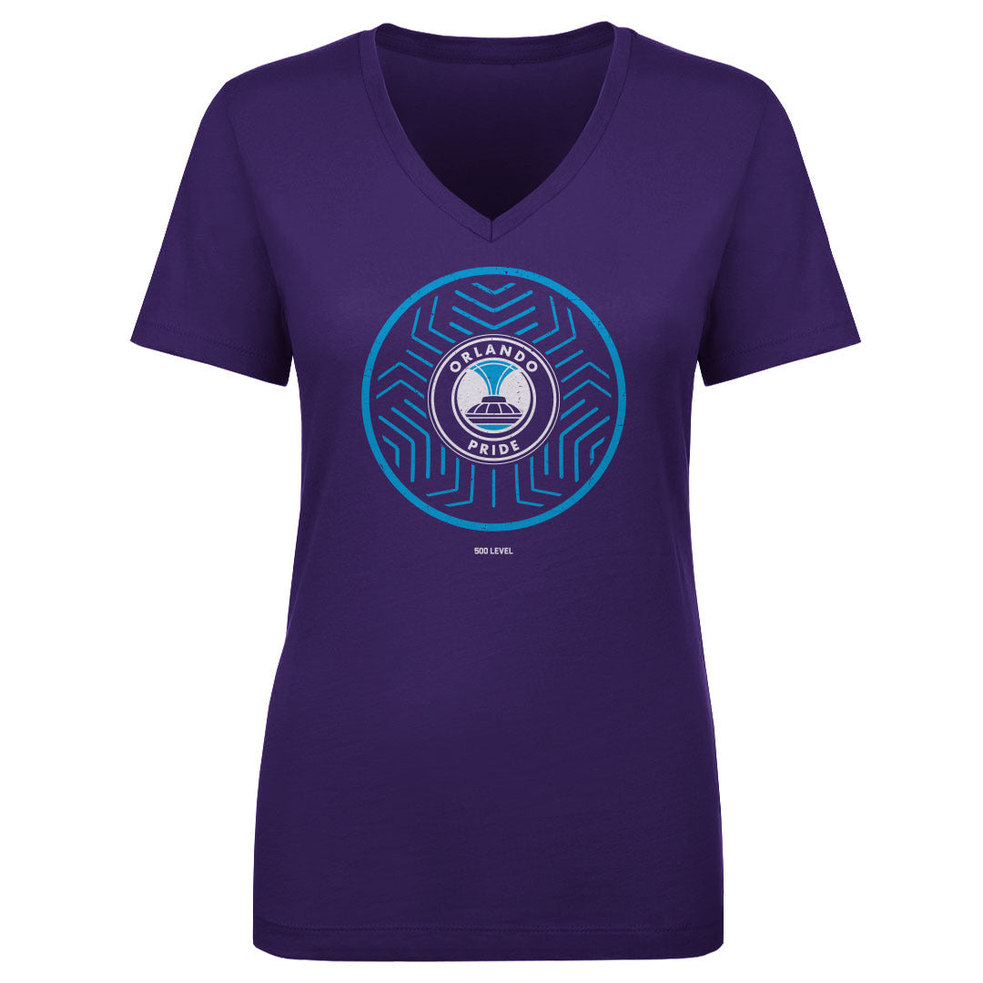 Orlando Pride Women's V-Neck T-Shirt | 500 LEVEL