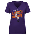 Devin Booker Women's V-Neck T-Shirt | 500 LEVEL