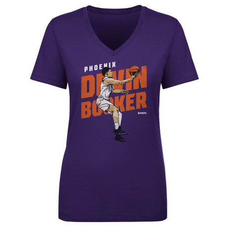 Devin Booker Women's V-Neck T-Shirt | 500 LEVEL