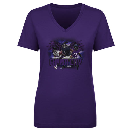 Baltimore Women's V-Neck T-Shirt | 500 LEVEL