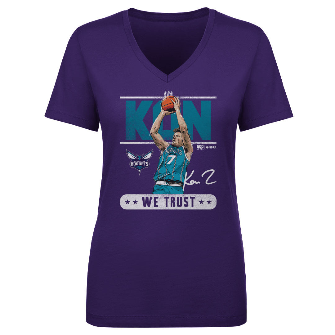 Kon Knueppel Women's V-Neck T-Shirt | 500 LEVEL