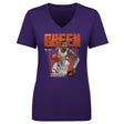 Jalen Green Women's V-Neck T-Shirt | 500 LEVEL