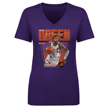 Jalen Green Women's V-Neck T-Shirt | 500 LEVEL