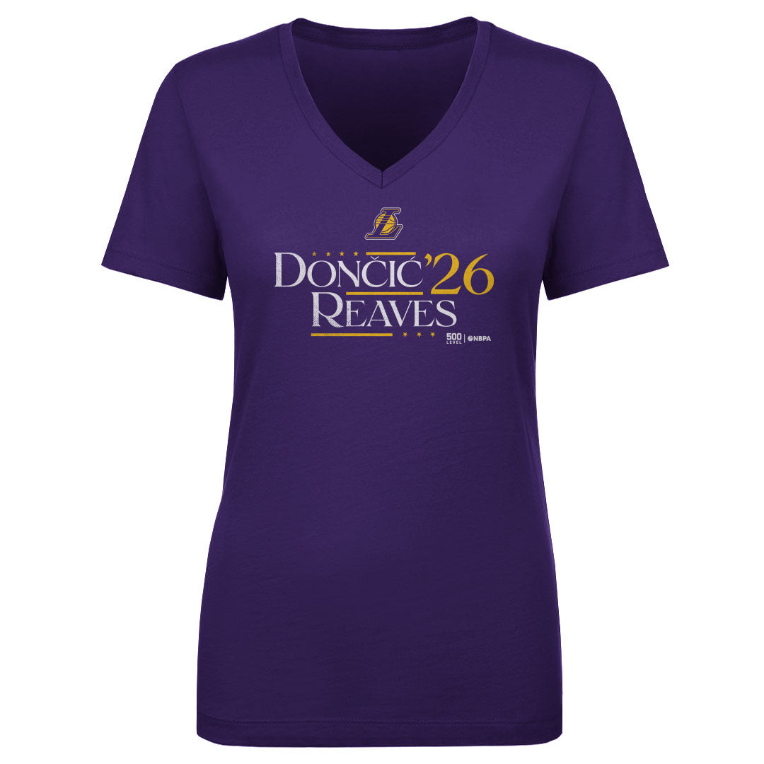 Luka Doncic Women's V-Neck T-Shirt | 500 LEVEL