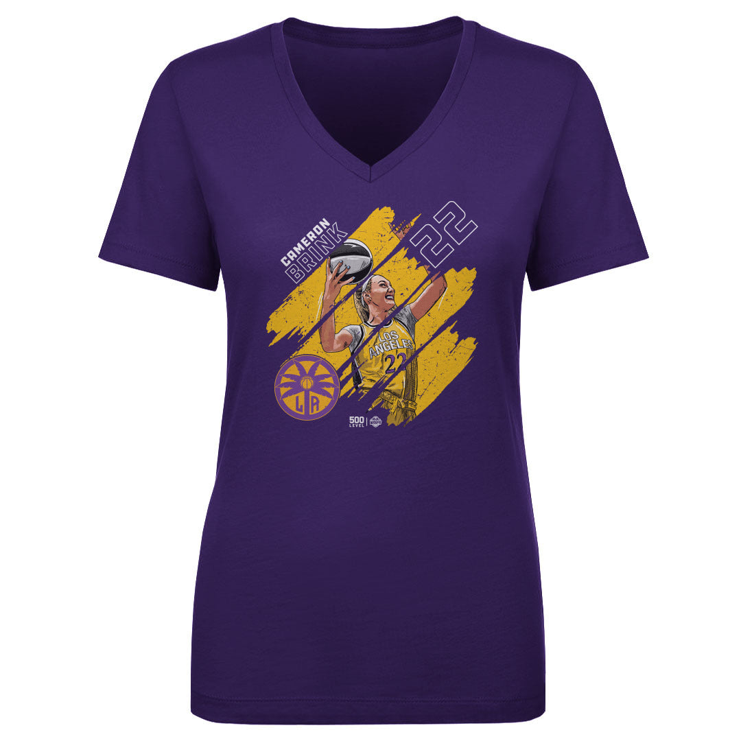 Cameron Brink Women's V-Neck T-Shirt | 500 LEVEL