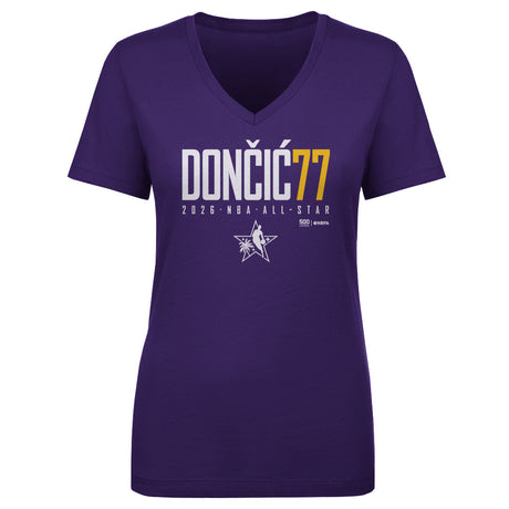 Luka Doncic Women's V-Neck T-Shirt | 500 LEVEL