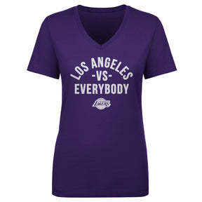 Los Angeles Lakers Women's V-Neck T-Shirt | 500 LEVEL