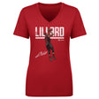 Damian Lillard Women's V-Neck T-Shirt | 500 LEVEL