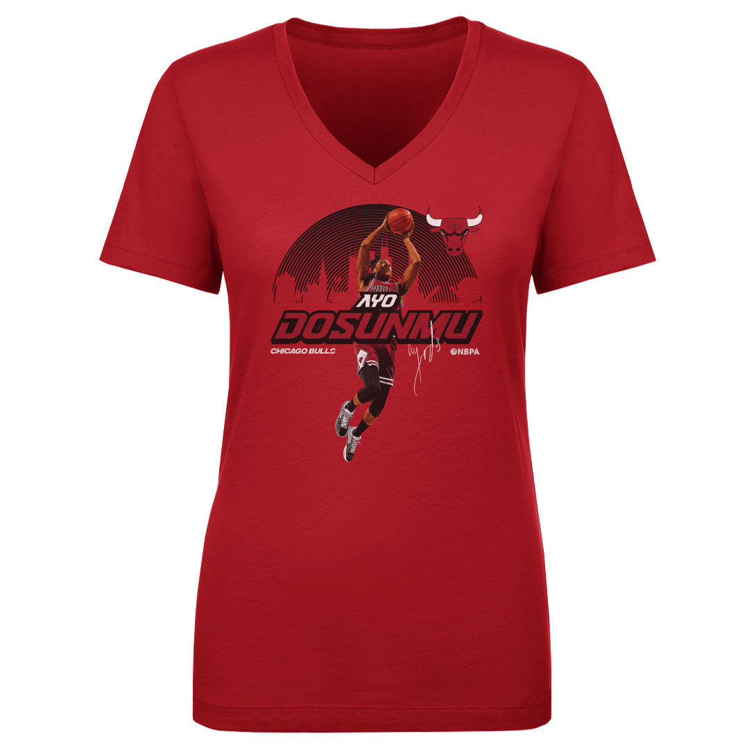 Ayo Dosunmu Women&#39;s V-Neck T-Shirt | 500 LEVEL