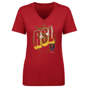 Real Salt Lake Women's V-Neck T-Shirt | 500 LEVEL