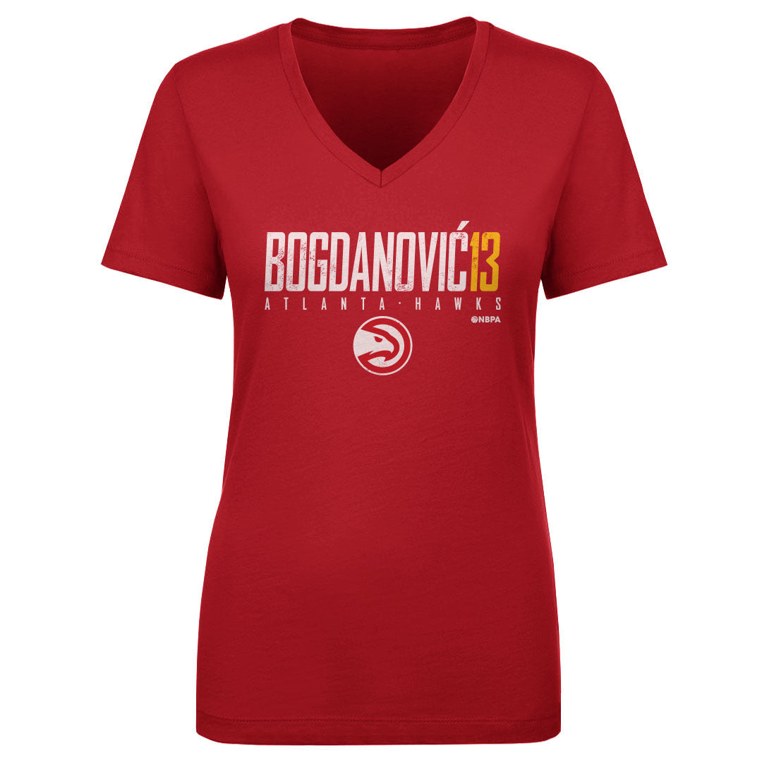 Bogdan Bogdanovic Women&#39;s V-Neck T-Shirt | 500 LEVEL