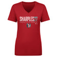Kayla Sharples Women's V-Neck T-Shirt | 500 LEVEL