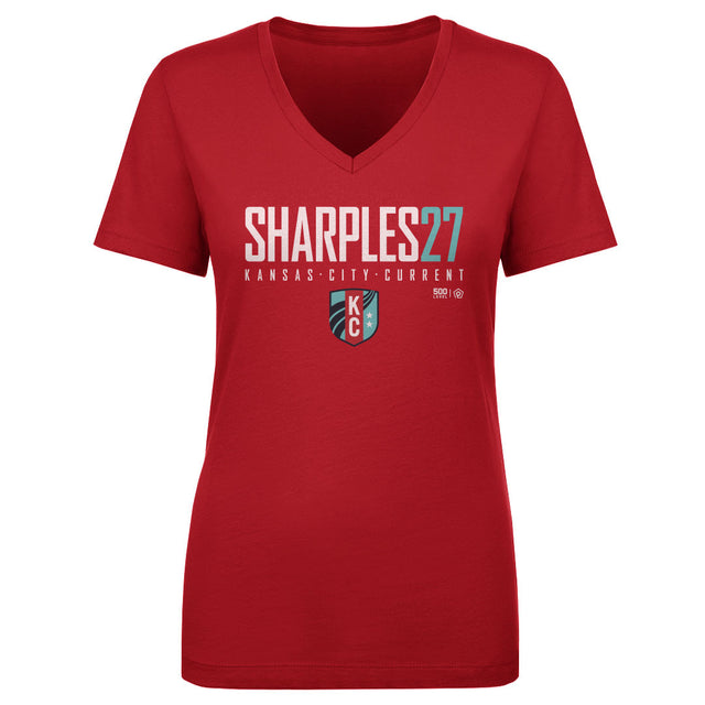 Kayla Sharples Women's V-Neck T-Shirt | 500 LEVEL