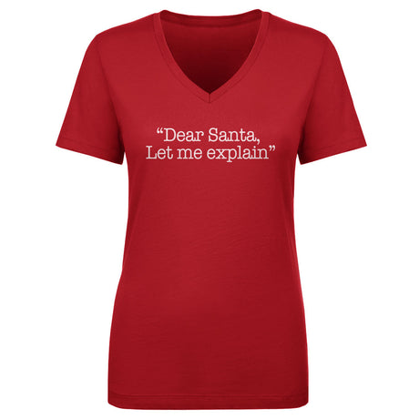 Christmas Women's V-Neck T-Shirt | 500 LEVEL