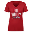 James Wood Women's V-Neck T-Shirt | 500 LEVEL