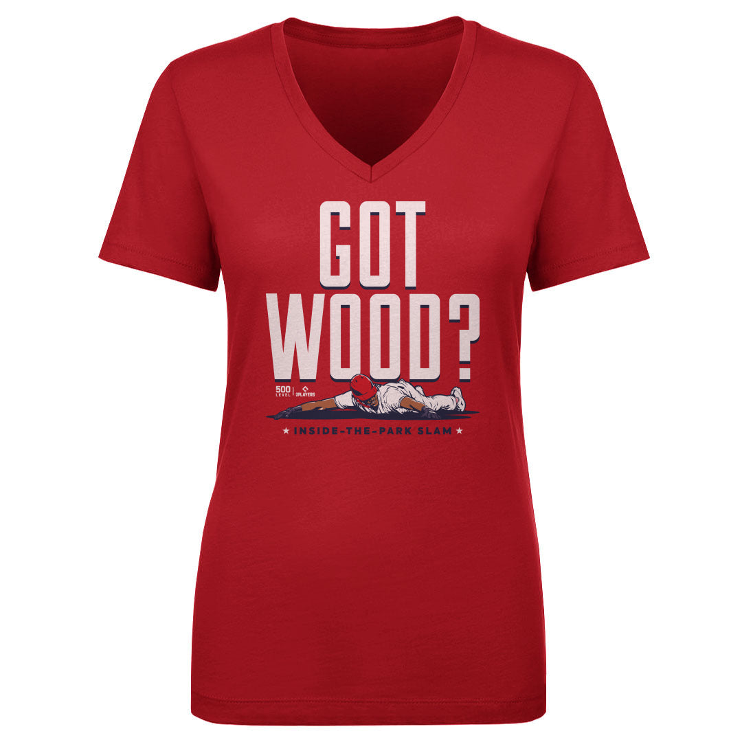 James Wood Women's V-Neck T-Shirt | 500 LEVEL