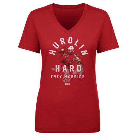Trey McBride Women's V-Neck T-Shirt | 500 LEVEL