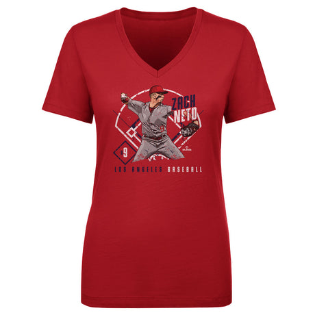 Zach Neto Women's V-Neck T-Shirt | 500 LEVEL