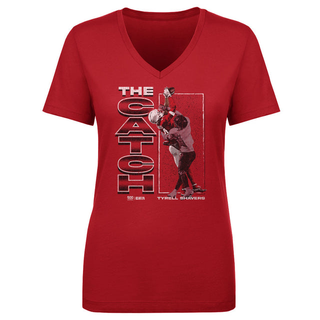 Tyrell Shavers Women's V-Neck T-Shirt | 500 LEVEL