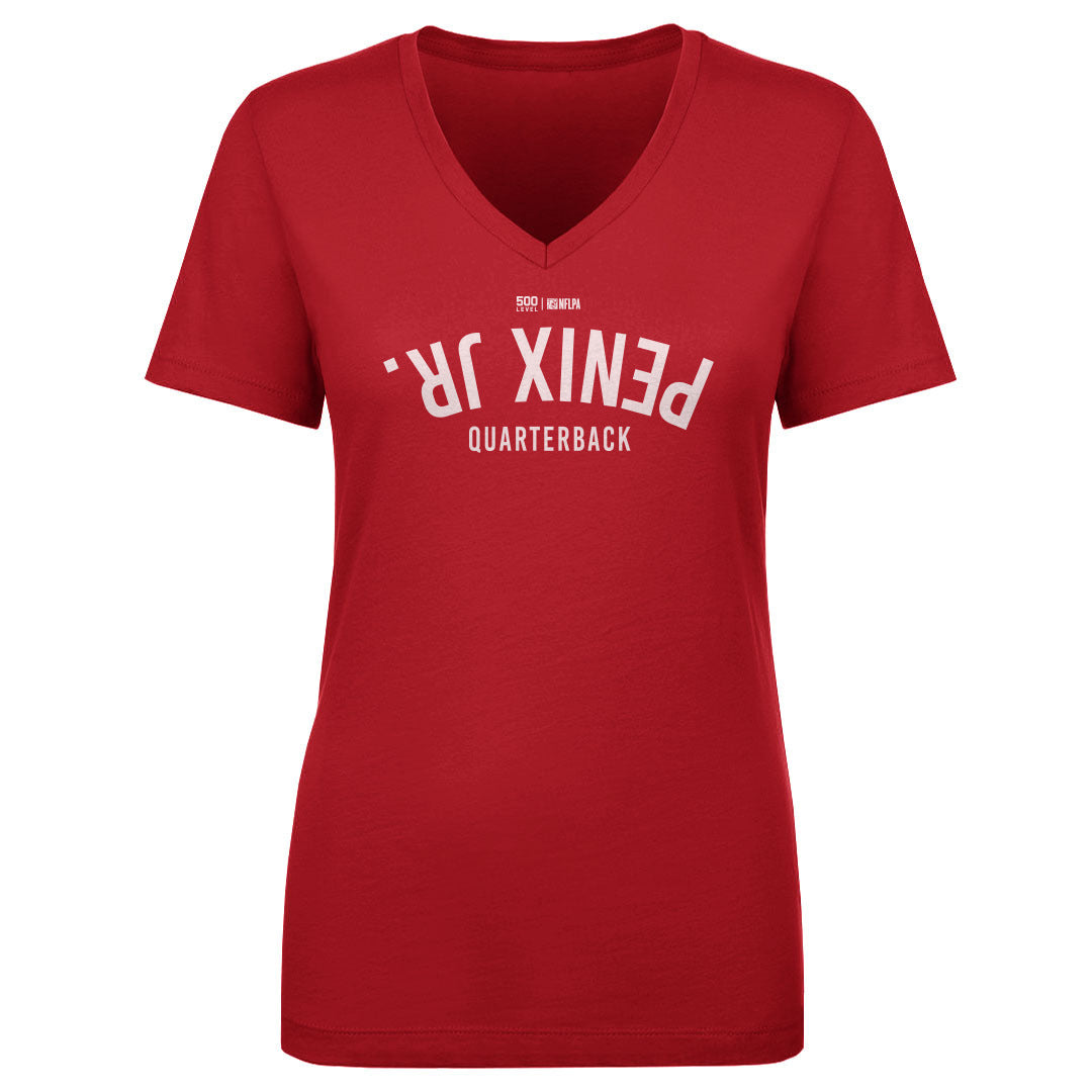Michael Penix Jr. Women's V-Neck T-Shirt | 500 LEVEL