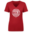 Aaron Nola Women's V-Neck T-Shirt | 500 LEVEL